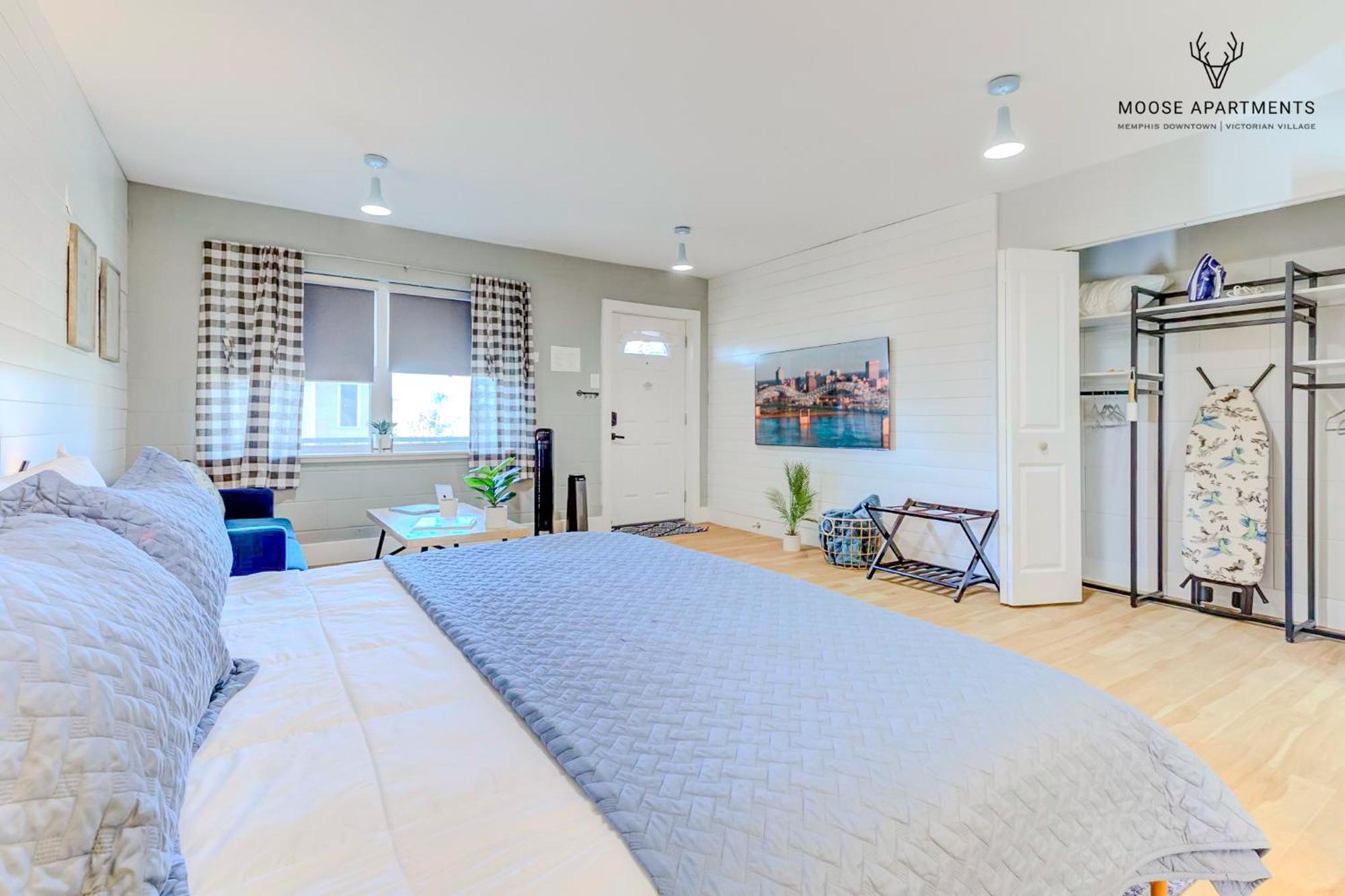 Ferienwohnung The Moose #8 - Modern Luxe Loft With King Bed & Free Parking & Wifi Memphis Exterior foto